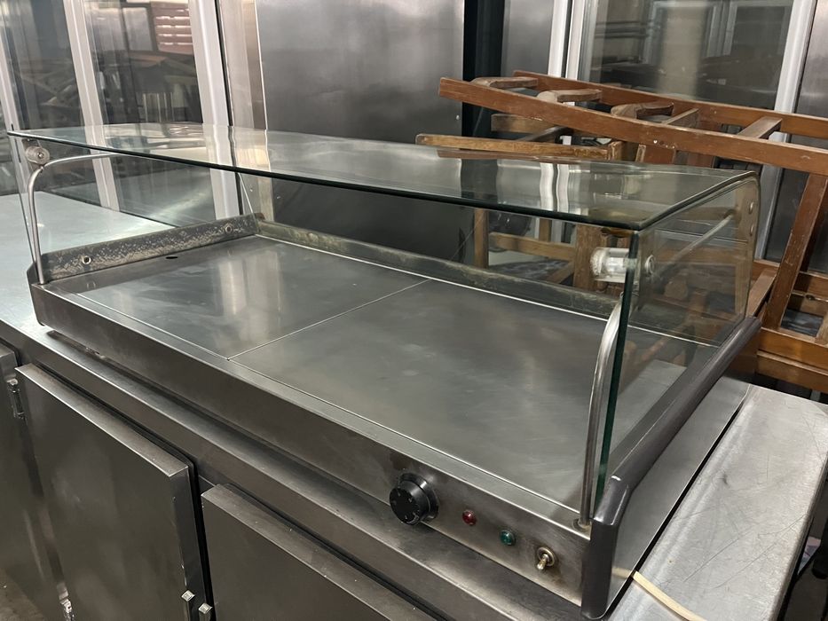 Vitrine expositora aquecida 1.00mt