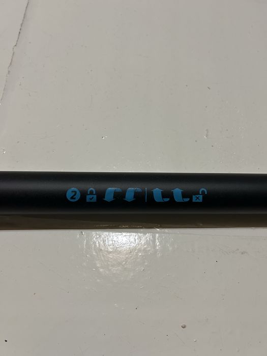 Barra de elevacões para porta com bloqueio.