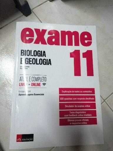 Livro preparação para o exame de biologia /geologia