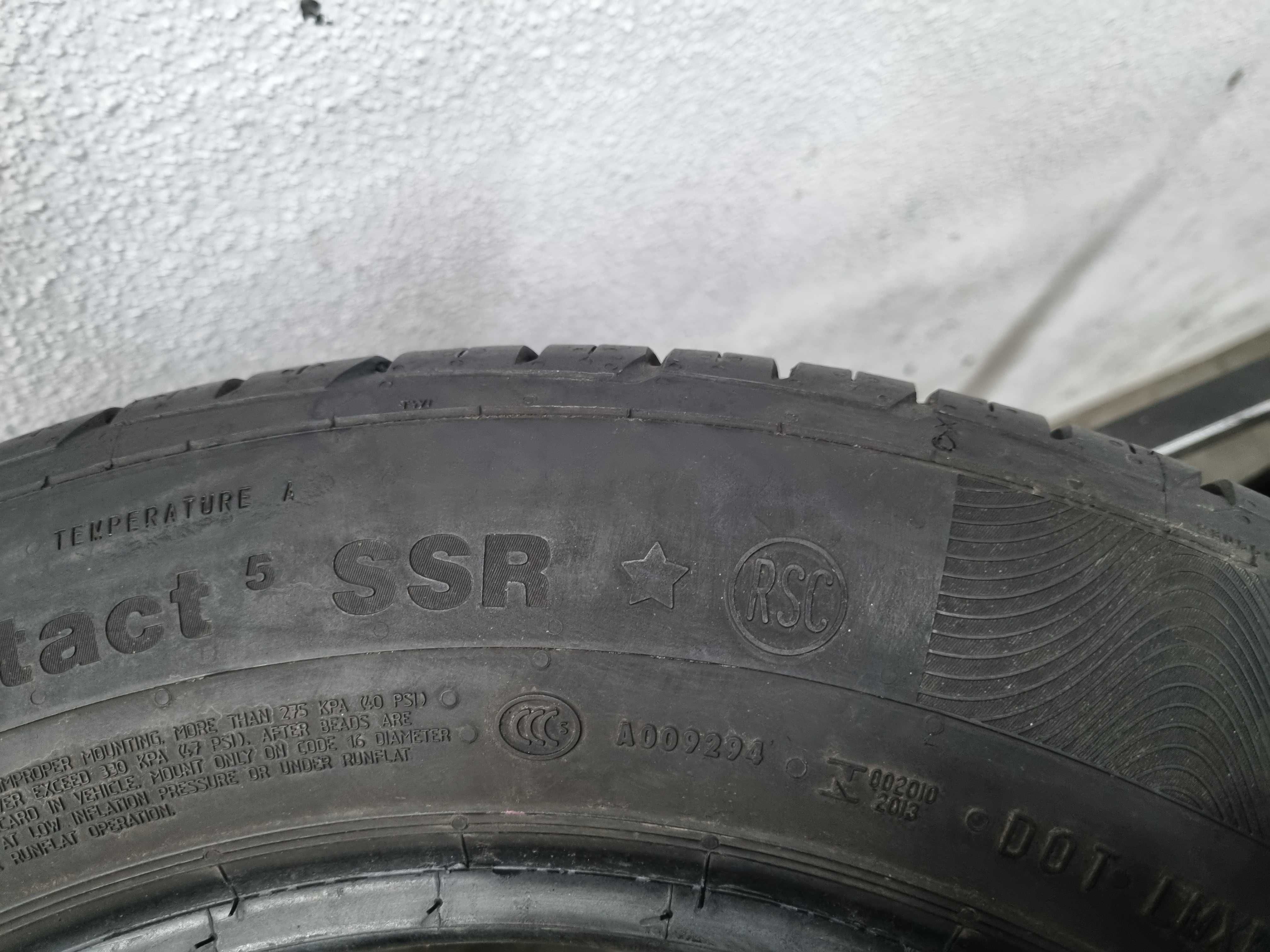 205/60/16 92V Continental ContiPremiumContact 5 SSR * RSC D.0320