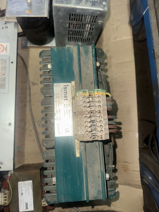 Części elektryczne z demontażu szaf sterowniczych