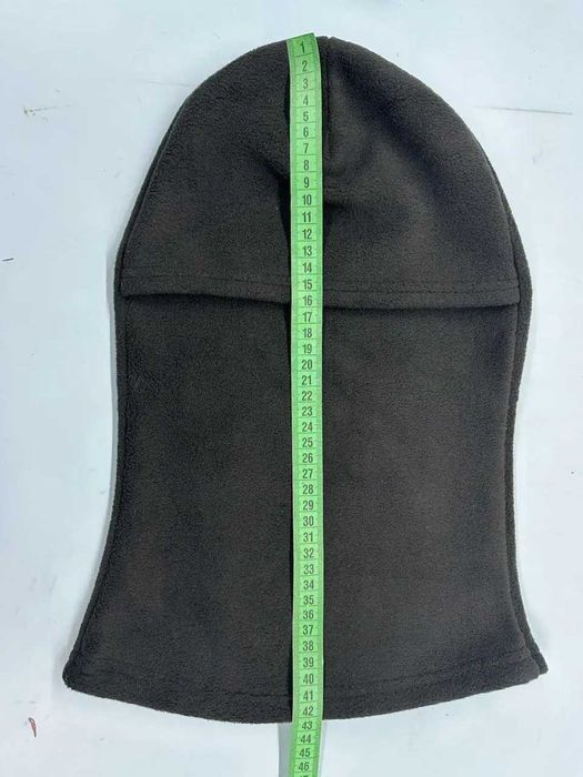 Флісова балаклава зимова чорна 300 г/м² — опт від виробника (105 грн)