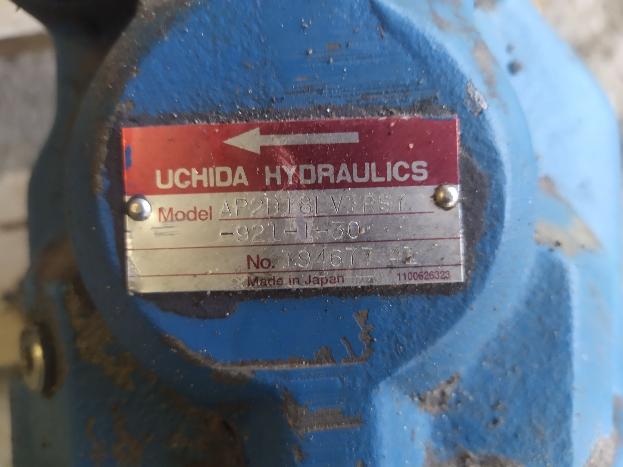 Uchida Rexroth AP2D18LV1RS7 pompy główne hydrauliczne minikoparka 3t