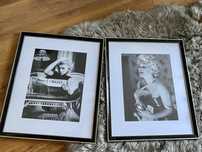 2 obrazy w ramach merlin monroe almi decor 54x64