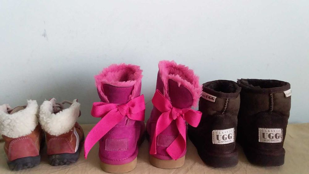 Черевички,чобітки угі дитячі-овчина нат-Ugg Australia-17,18см.;20/12,5