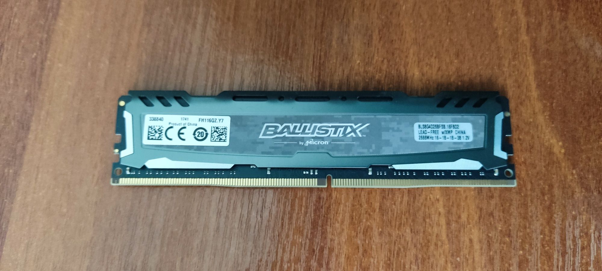 Оперативна пам'ять Crucial 16gb (2х8gb)