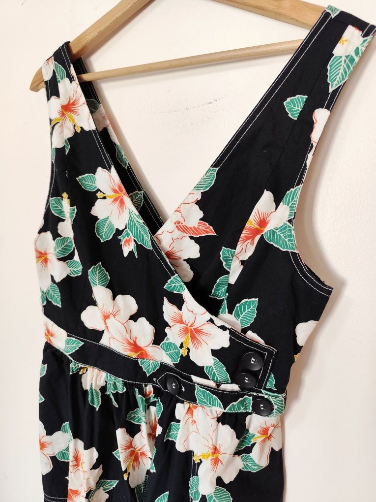 Vestido de Verão com padrão floral - Mango (Tam. M)
