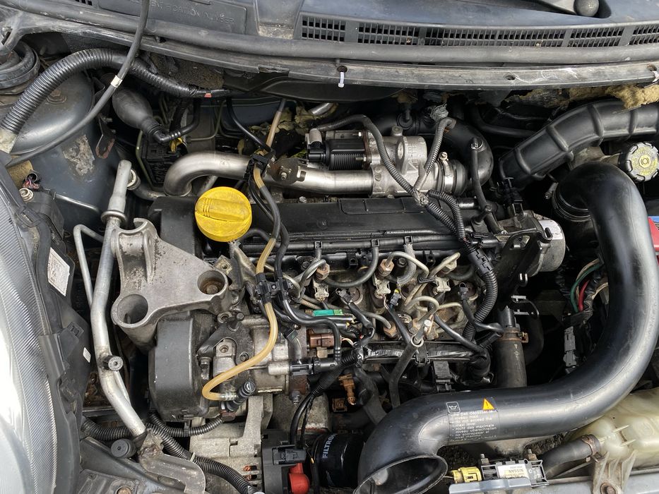 Kompletny Silnik 1.5 dCi K9K Nissan Micra K12 03-10r 217319KM Przebieg