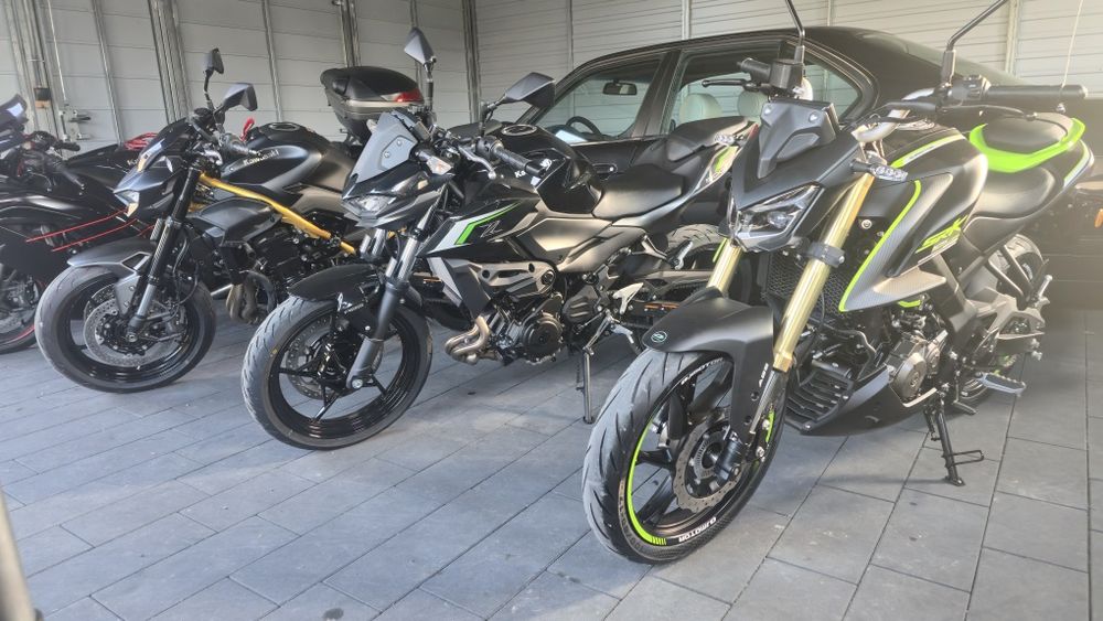 QJMOTOR SRK125S NOWY! Wypożyczalnia motocykli Tarnów! Wynajem A1 B