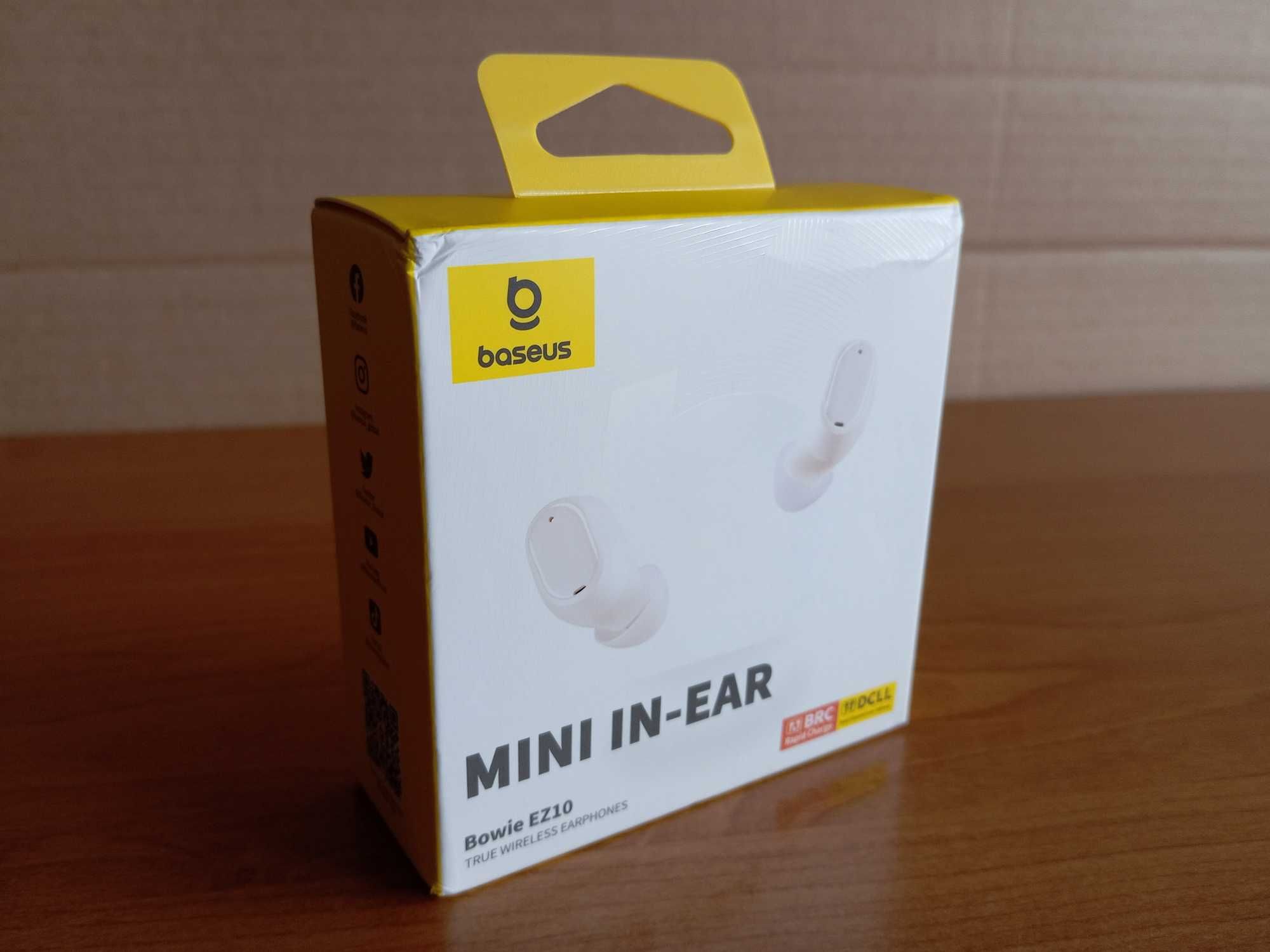 [NOWY] Słuchawki Bezprzewodowe Bluetooth Baseus Bowie EZ10 [Biały]