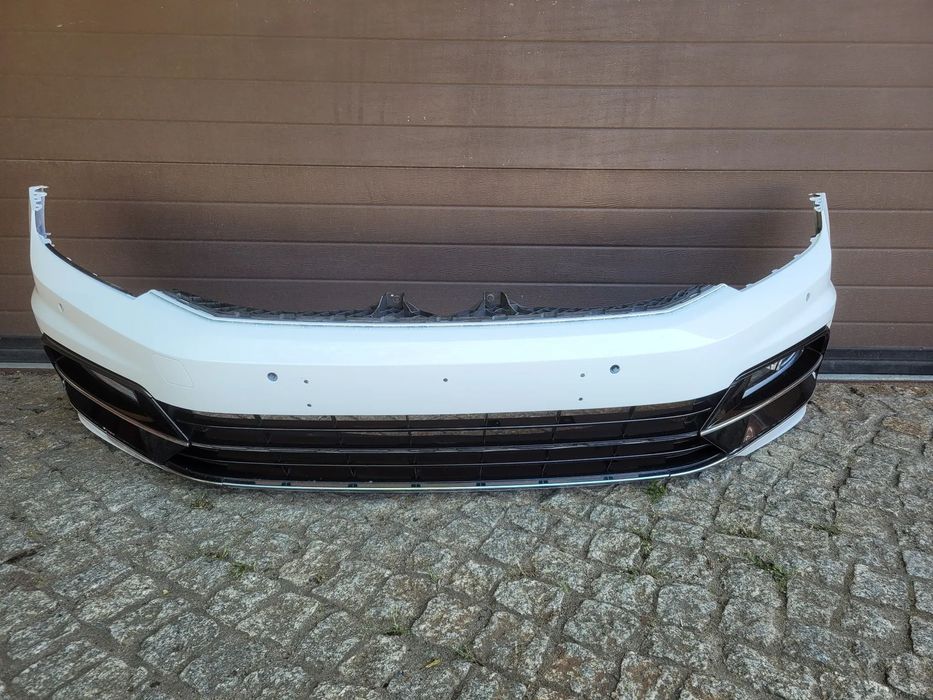 ZDERZAK PRZEDNI PRZÓD VW PASSAT B8 R-LINE LC9A HALOGENY