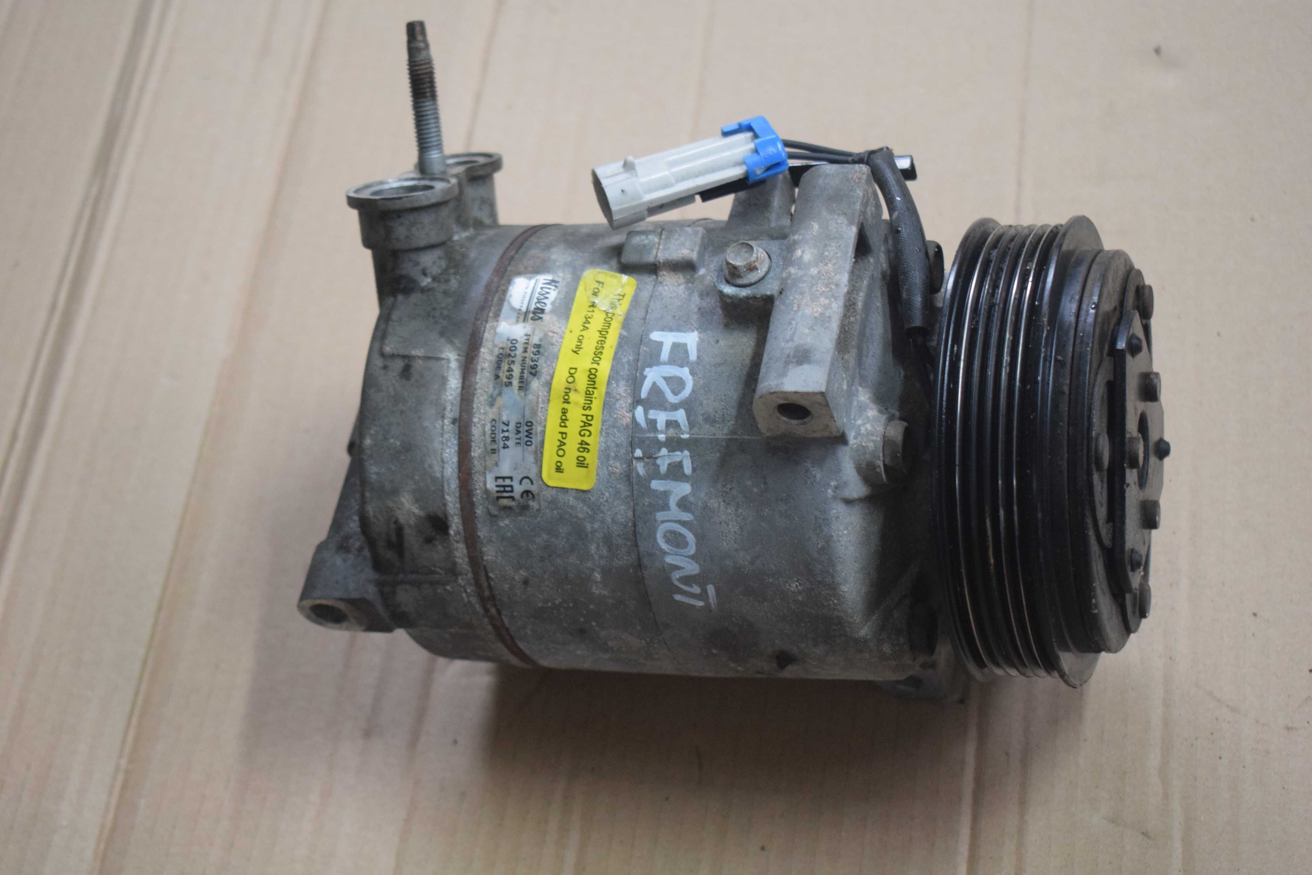 sprężarka klimatyzacji FIAT FREEMONT 11R. 2.0D.