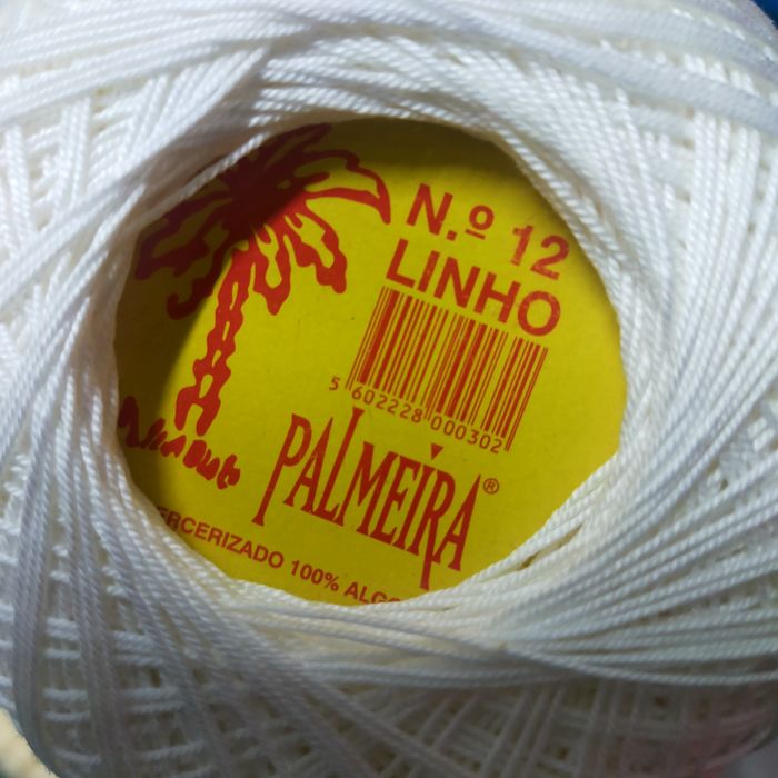 Novelo de algodão 100gr  para crochê ou macramé