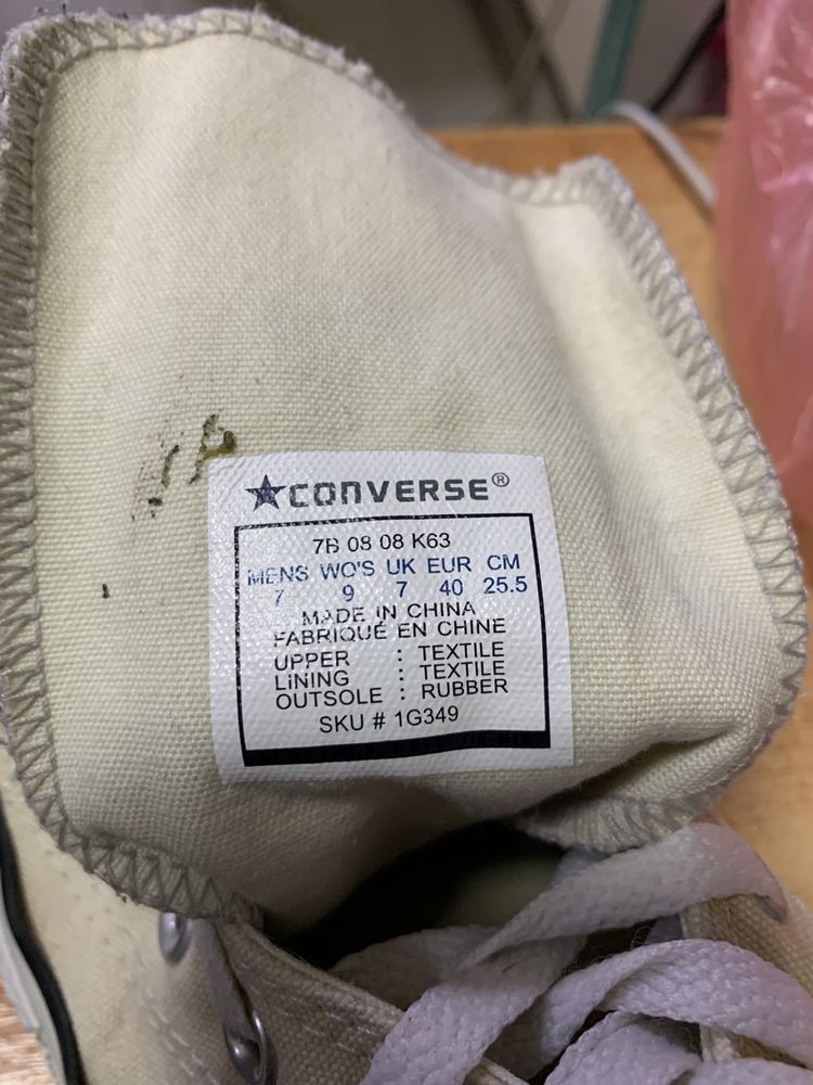 Кеди Converse 40 розмір