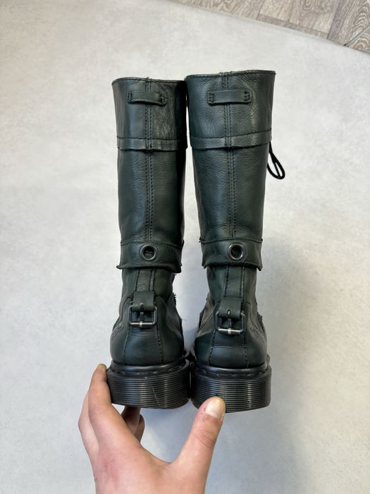 Кожаные ботинки Dr. Martens женские высокие сапоги (оригинал)