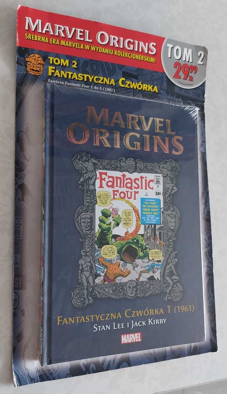 komiks Marvel Origins tom 2 Fantastyczna czwórka tom 1 (egz. testowy)