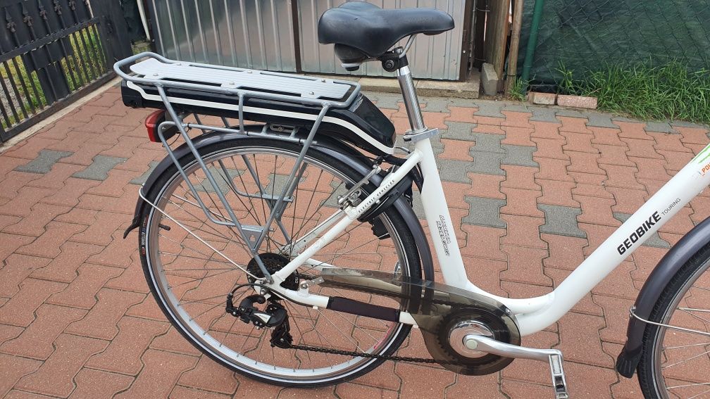 Rower elektryczny Geobike damka 28
