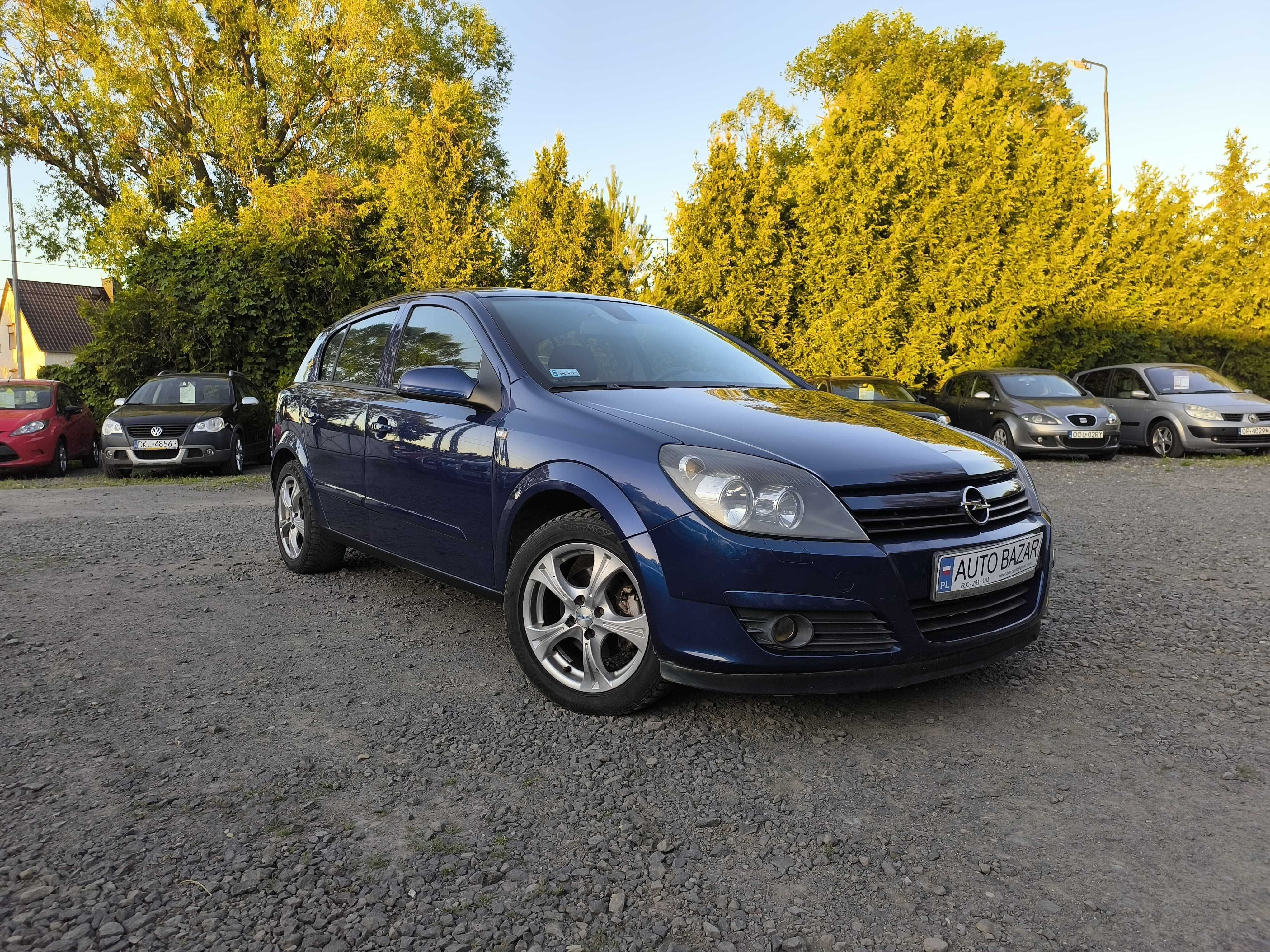 Astra 1.6B • 2004r • 218 tys km • ISOFIX • Klima • Alu 16tki•2 kpl kół