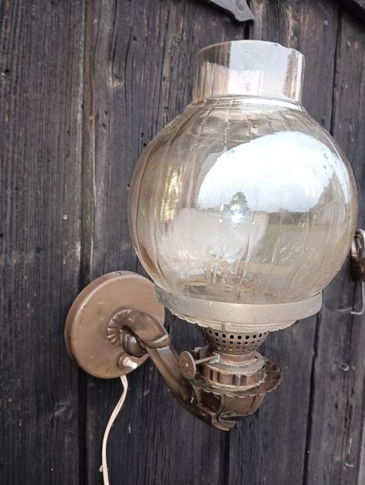 Lampa wisząca mosiezna