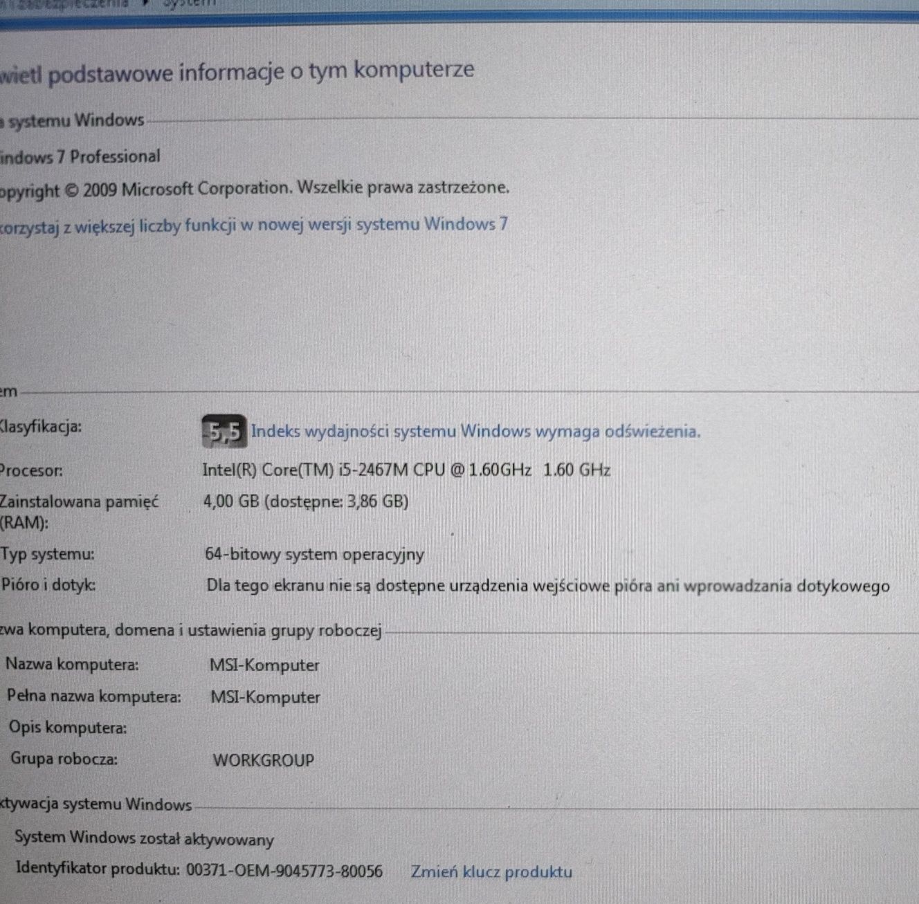 Do Gier Lenovo M72e EVGA GTX 950 SSD 8GB RAM Intel Core i5 GTA V PL