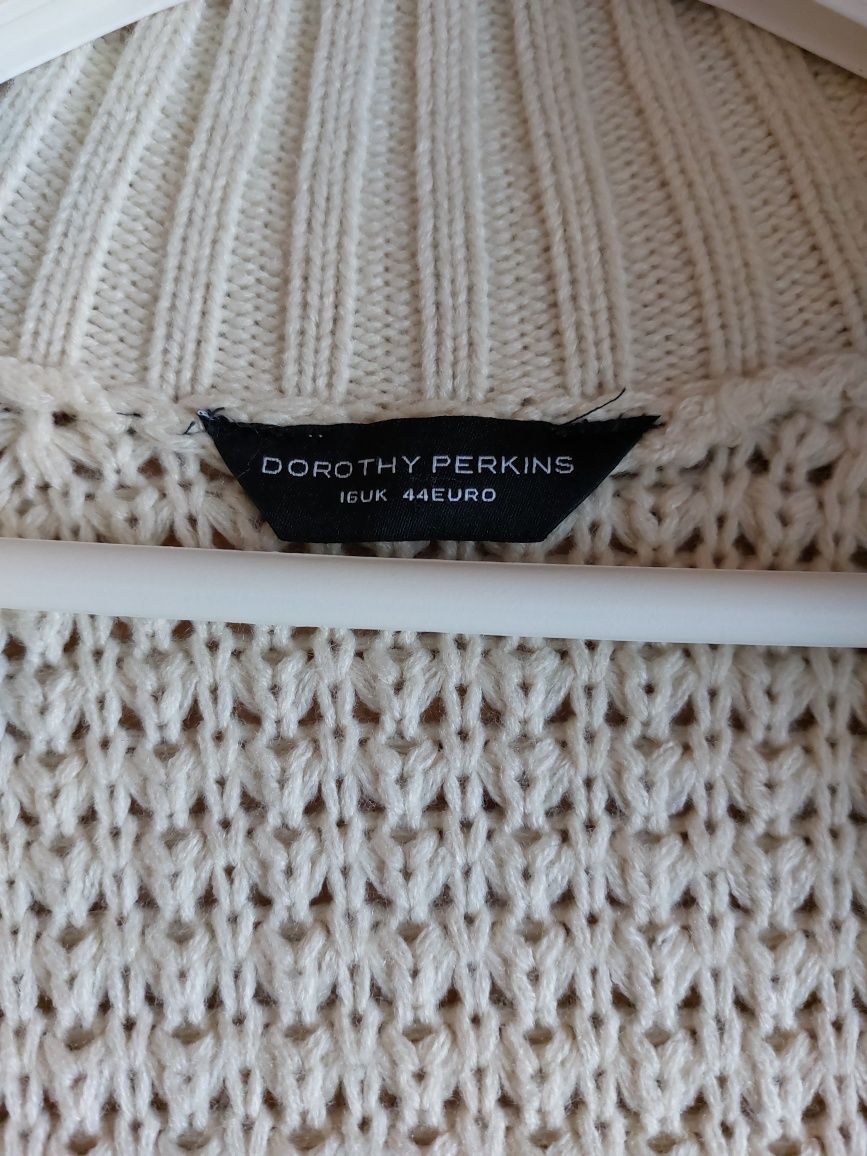 Dlugi sweter kardigan Dorothy Perkins roz 44