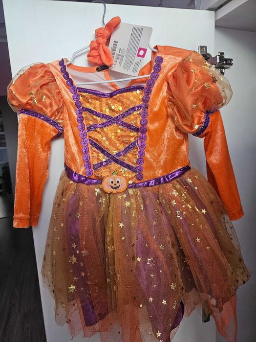 Strój dyniowy halloween
