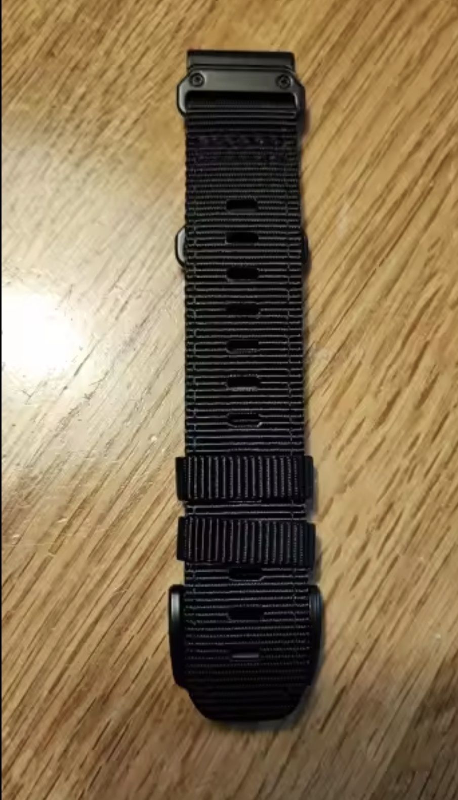 Pasek QuickFit 26 Garmin Nylon Czarny