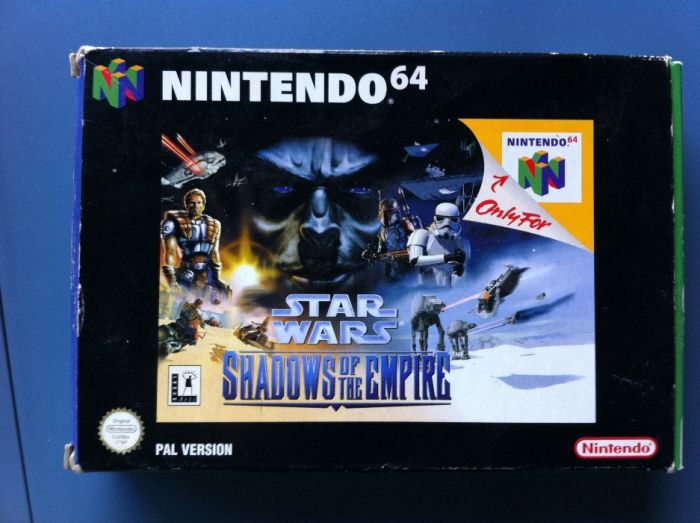 jogo star wars shadows of the empire N64