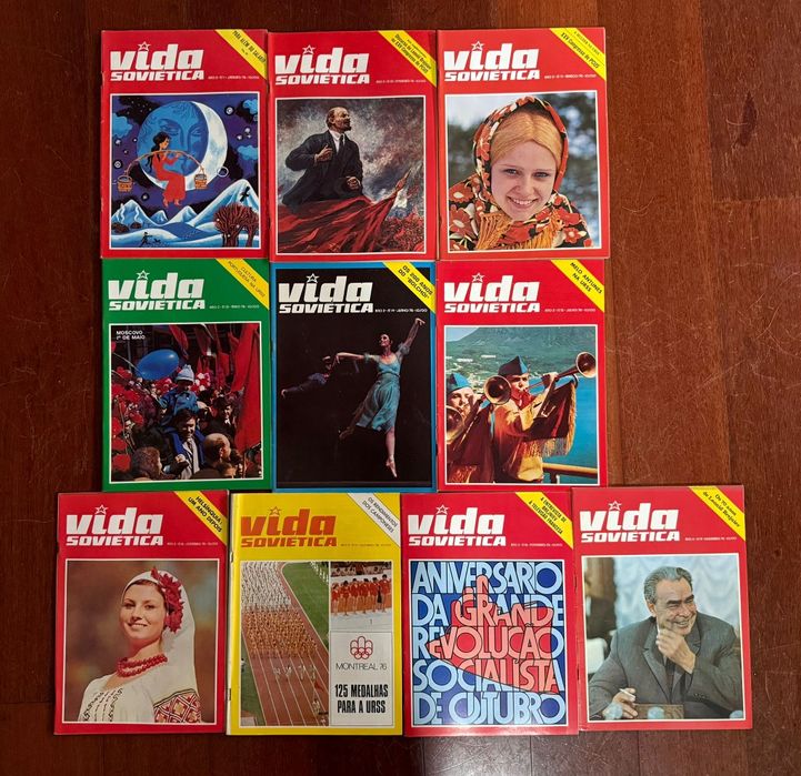 Lote de Revistas - Vida Soviética