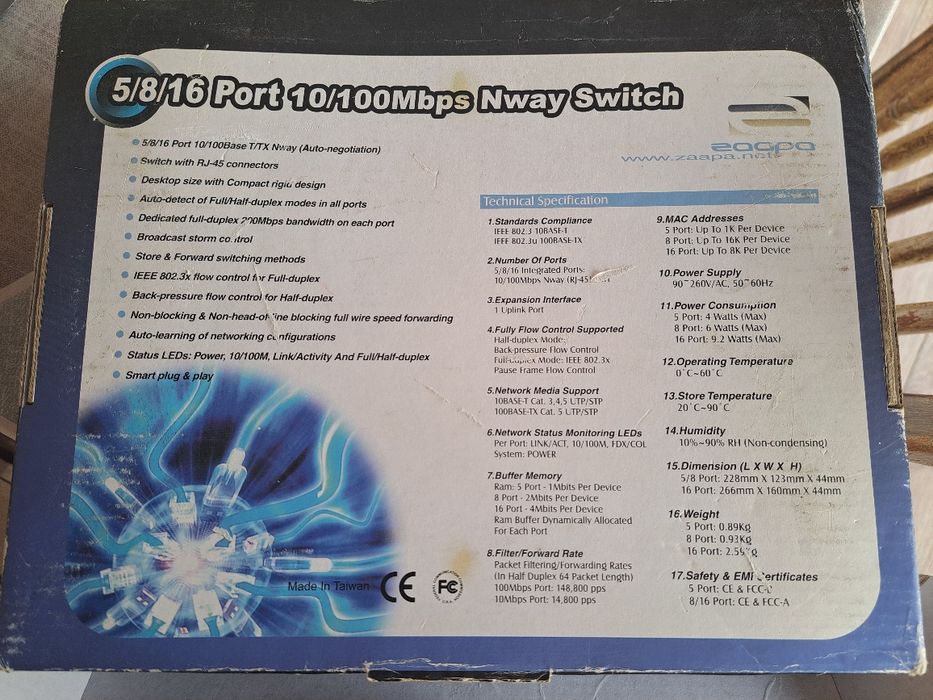 Nway Switch Fast Ethernet