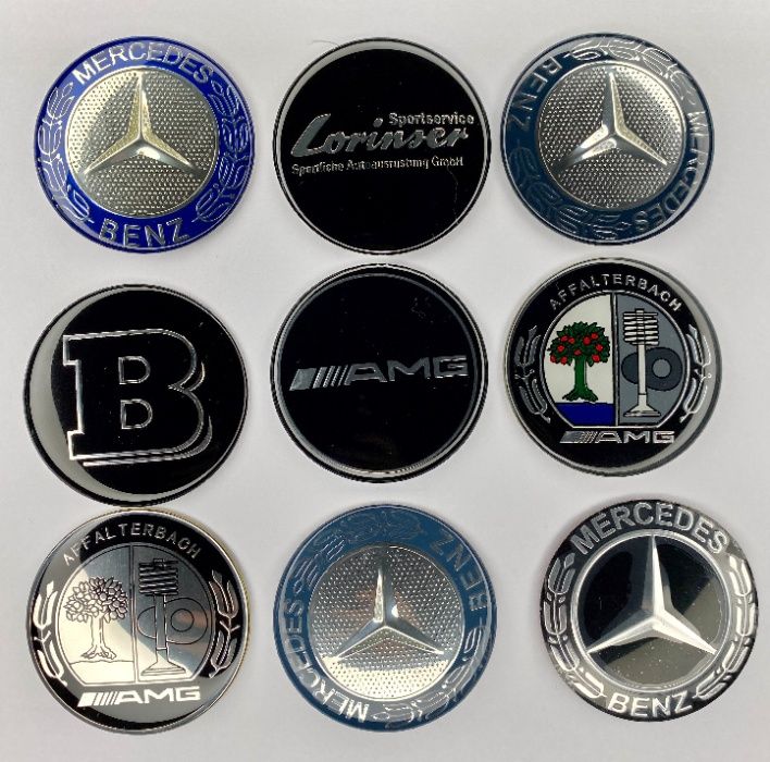 Эмблема на руль капот Mercedes w124/w210/202/w203/w204/140/211/221/220