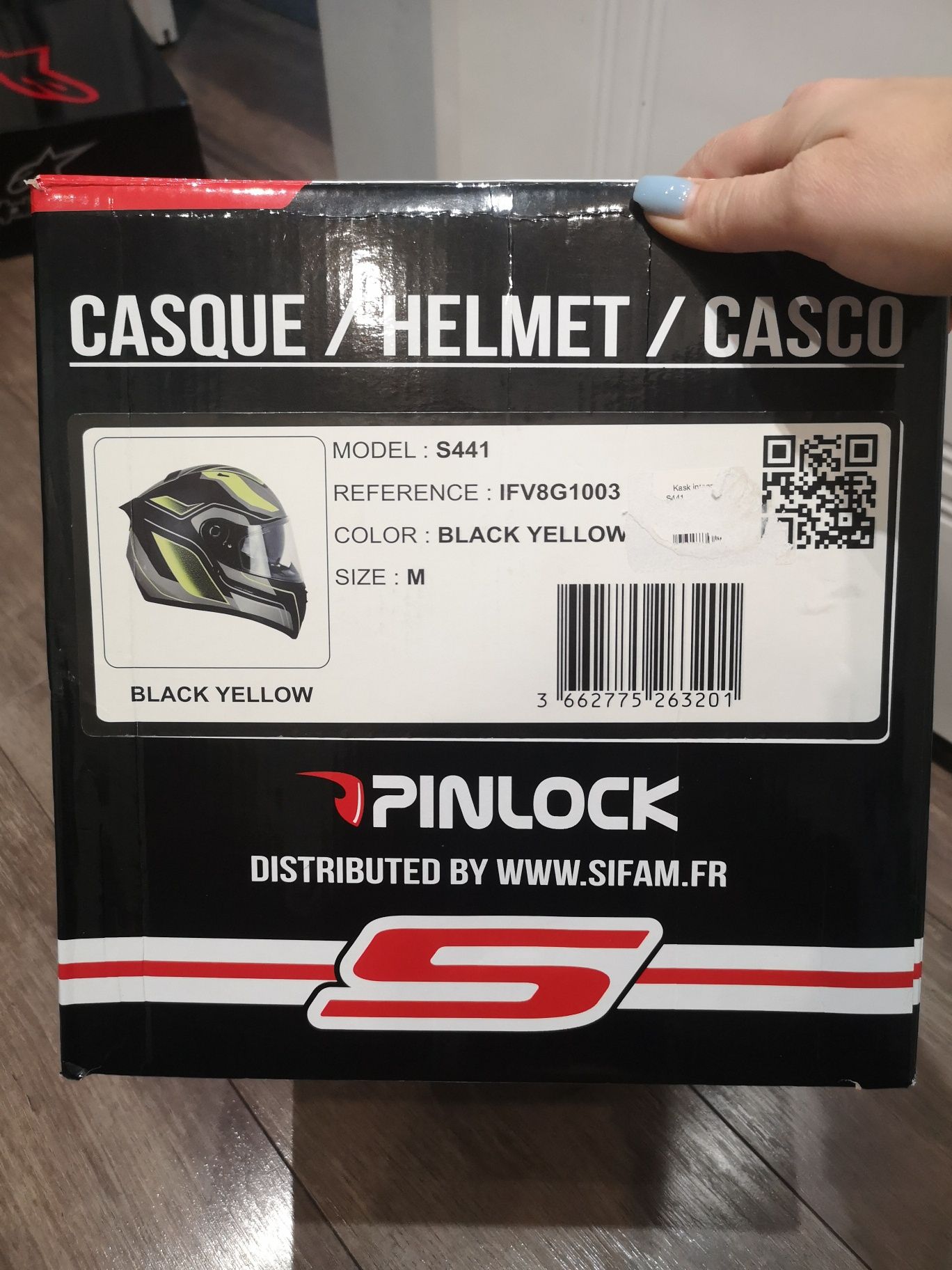 Zestaw motocyklowy kask buty kombinezon rękawice 145-155