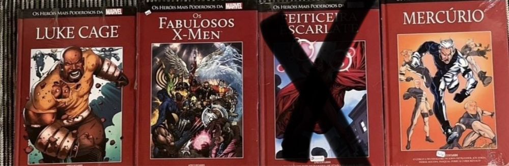 Marvel livros banda desenhada