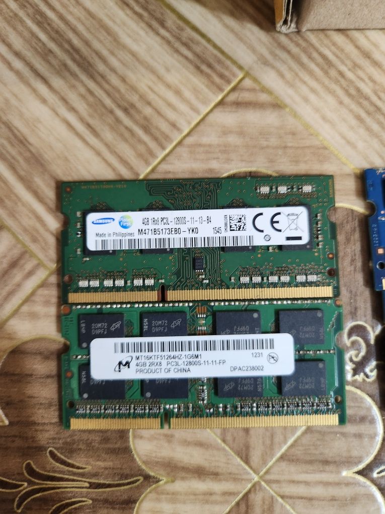Оперативна пам'ять ОЗУ, оперативка, DDR3, DDR4 SSD установка.