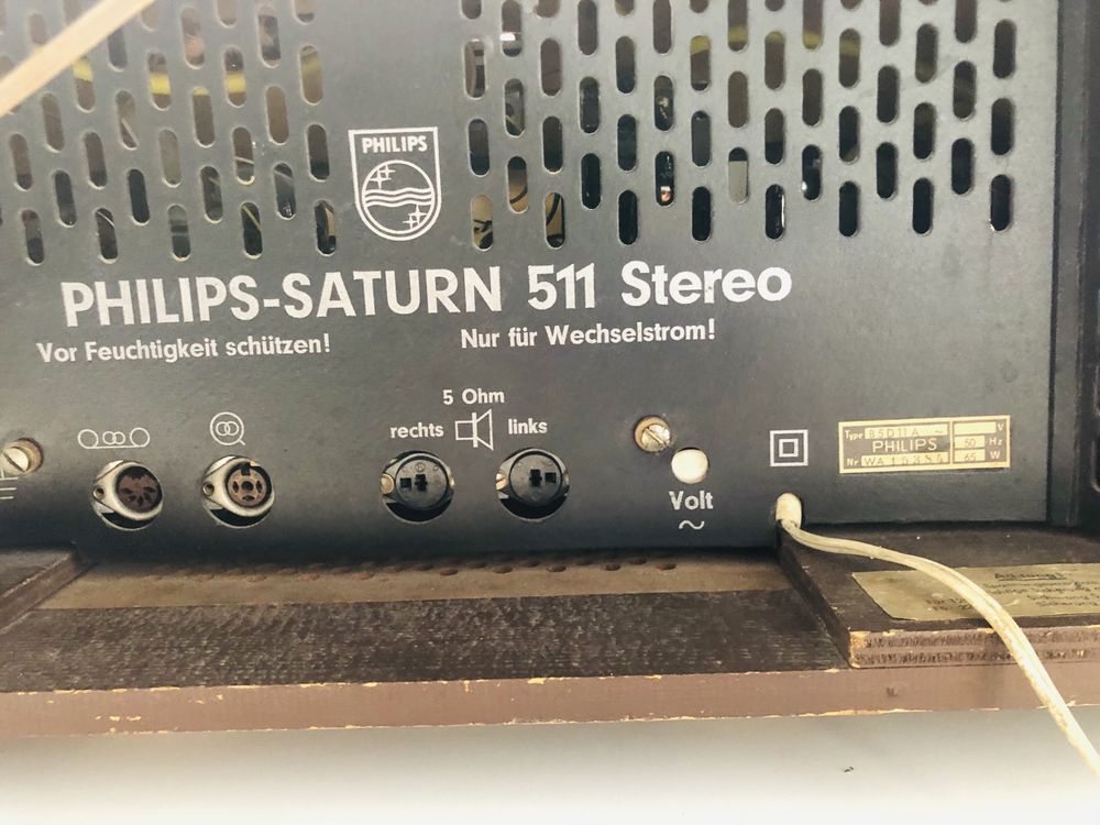 Radio lampowe Philips Saturn 511 Stereo