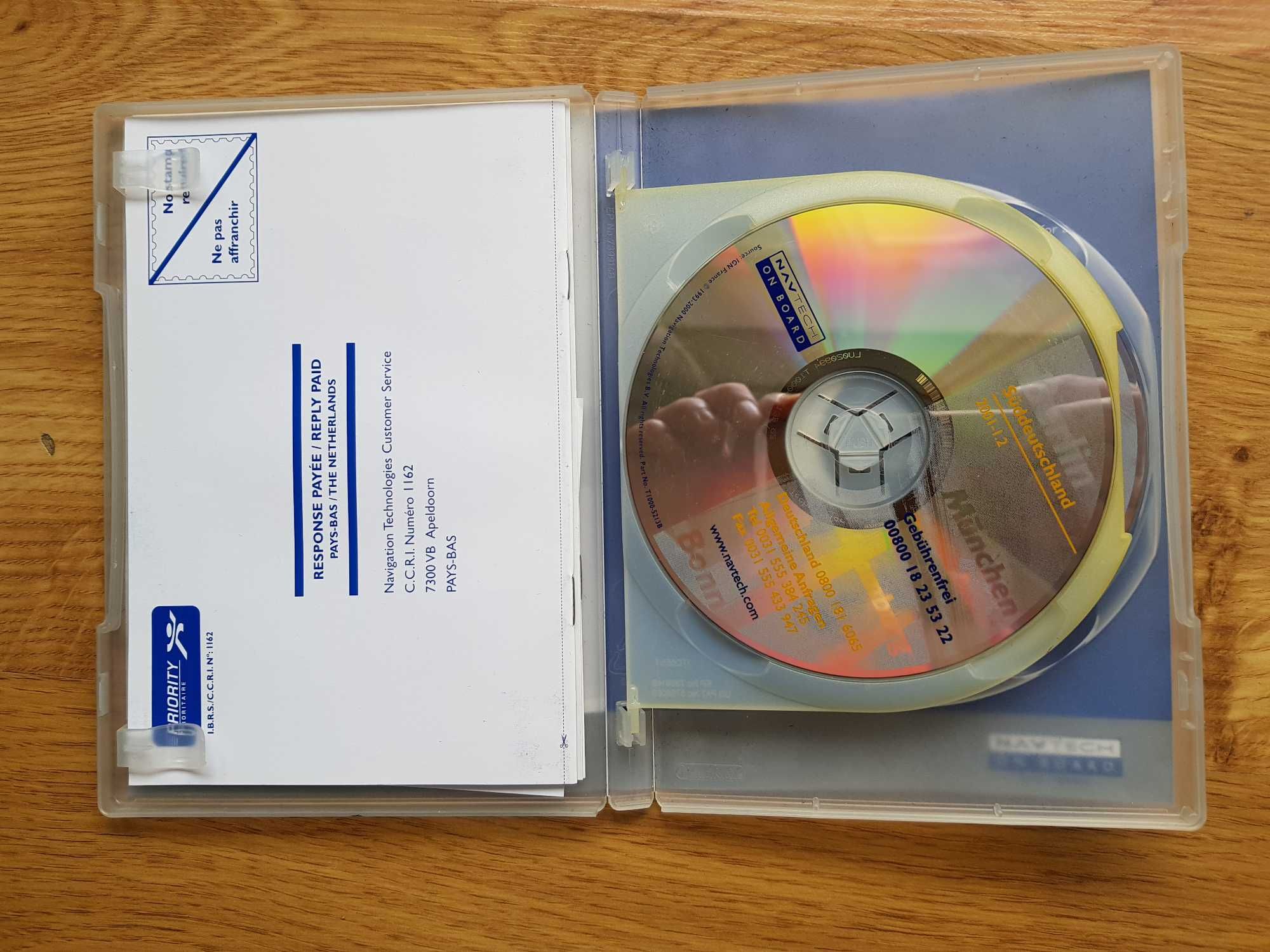 Navtech navigation CD ROM