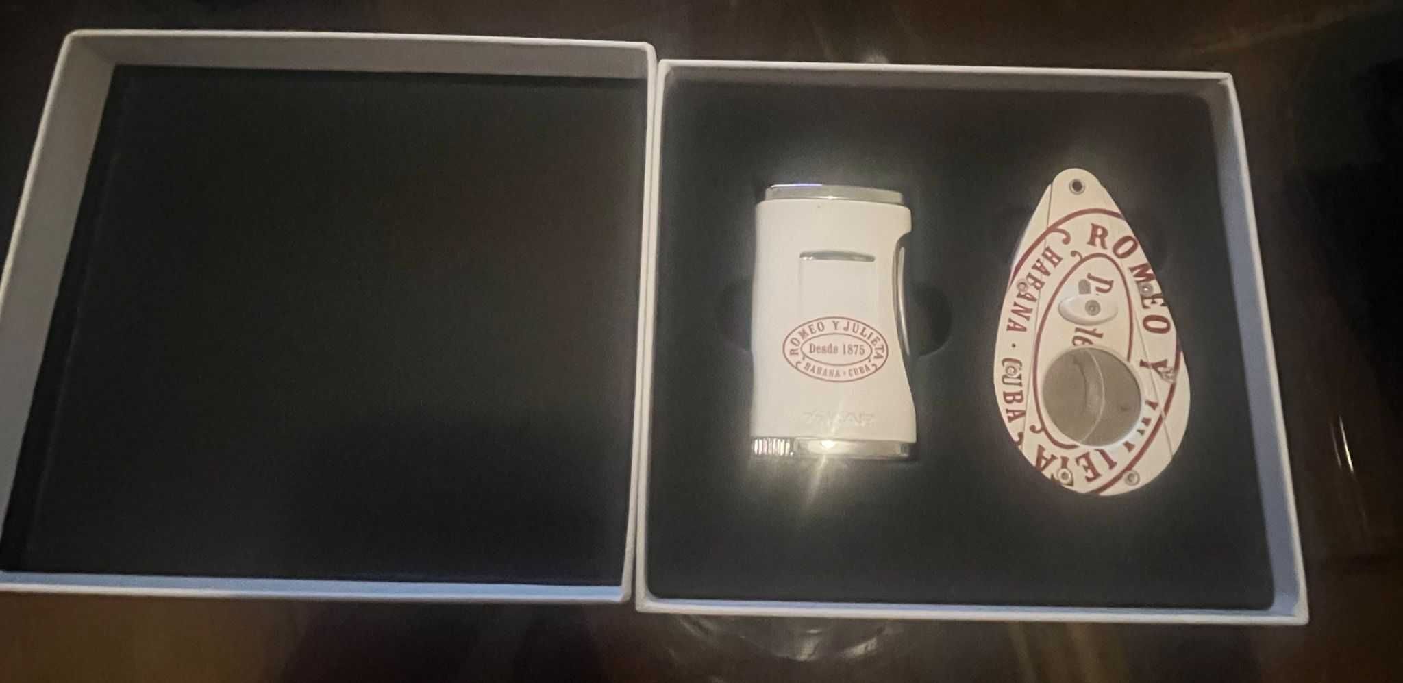 Corta Charutos + Acendedor Romeo y Julieta X CIG-013 - NOVO