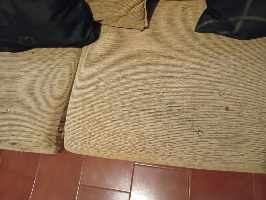 Sofá com chaise lounge