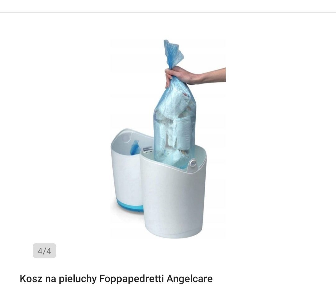 Kosz na pieluchy z wkładem