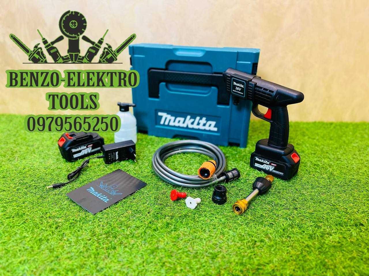 Аккумуляторная Мини Мойка Makita DHW050BL 36V8A 12 Бар Керхер 230л/год