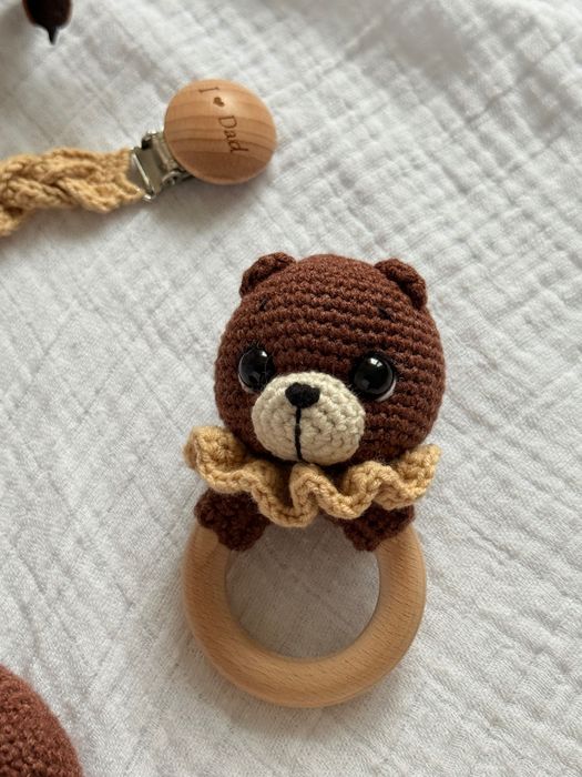 Zestaw powitalny dla maluszka na szydełku