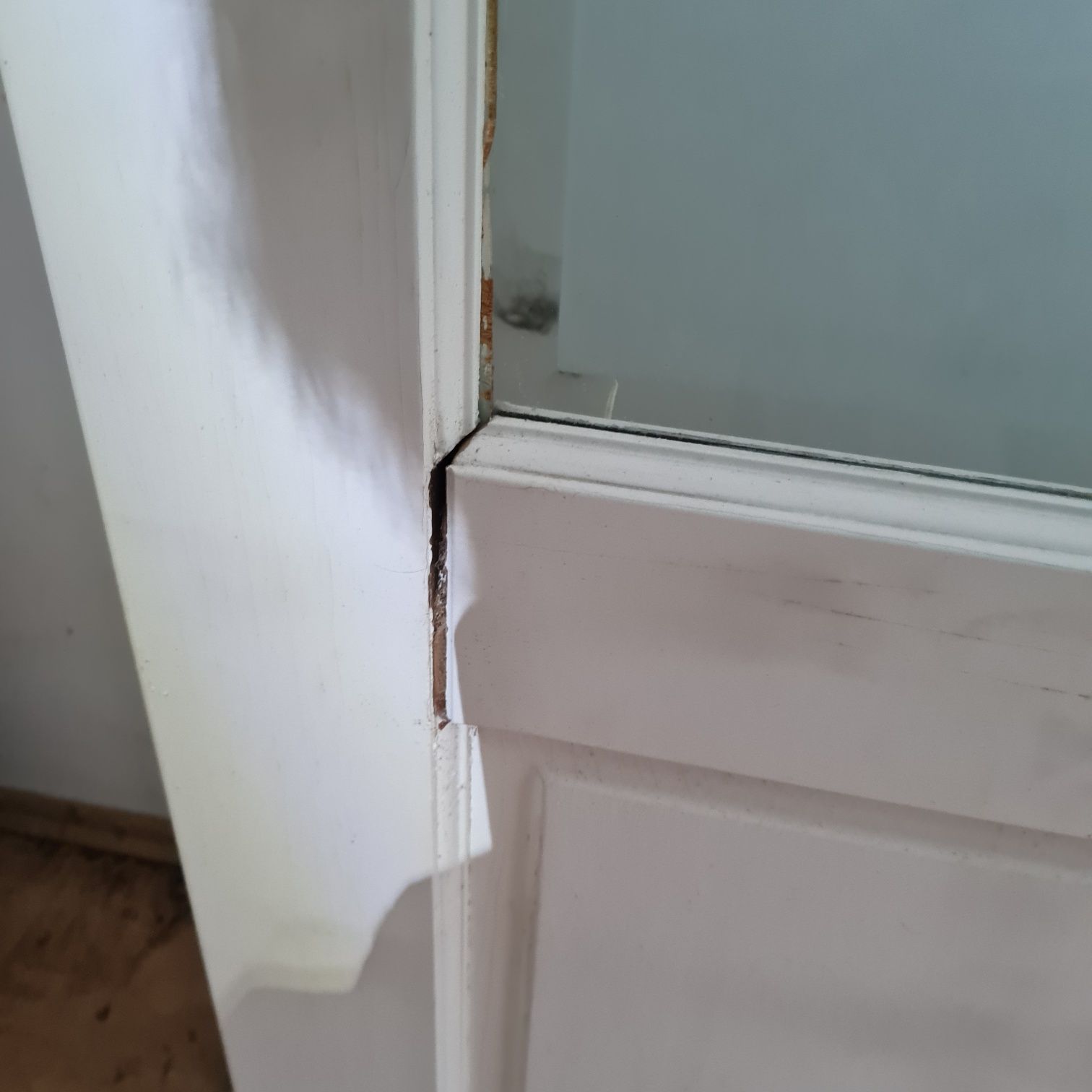 OKAZJA 4 mahoniowe drzwi przeszklone 84x200 2 framugi zabytek
4 szt, w