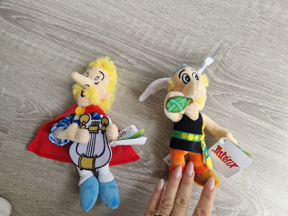 Pluszowe zabawki Astelix i Obelix