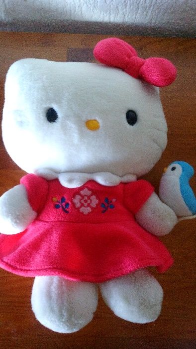 Hello Kitty peluche carteira bolsa Noddy