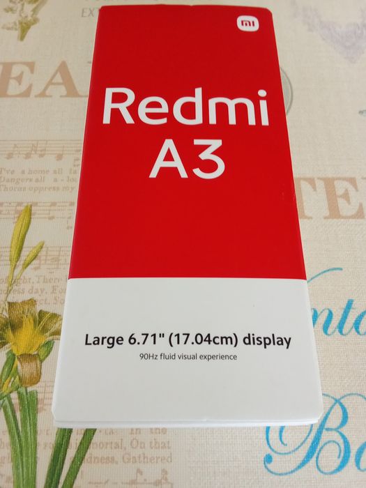 Telemovel Redmi A3 Midnight Black novo