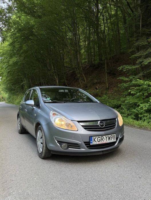 Opel Corsa D 1.4 Cosmo 90KM hatchback szary pierwszy wlasciciel w PL