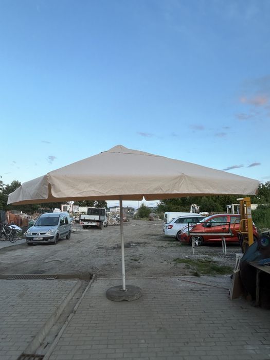 Parasol ogrodowy vis elegant 4x4 nowe poszycie aluminium profesjonalny