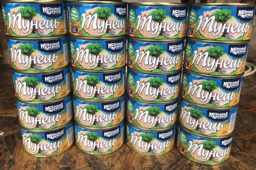 Тунець в олії. (Морський світ)