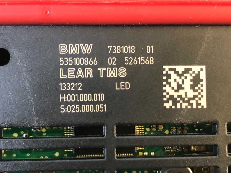 Kaseta TMS Modul Karta BMW F10 F11 LED ADAPTIVE Oryginal