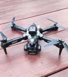 Dron karbonowy K10 Pro Max 3x kamera 8K 5km unik przeszkód Gps +VR 2ba